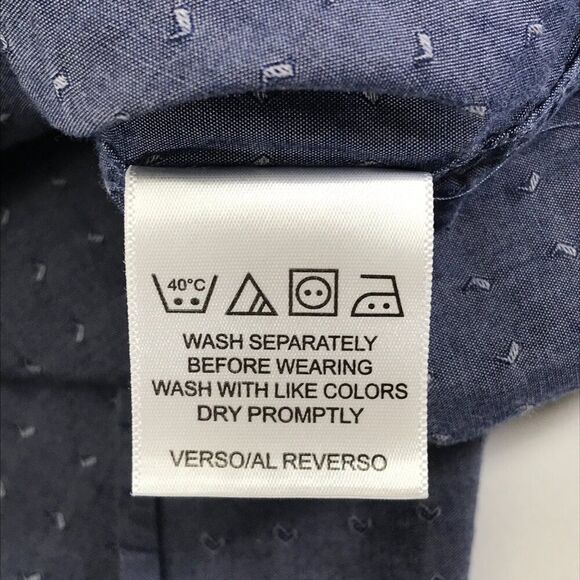 Ben Sherman Tailored Slim Fit Long Sleeve Dress Shirt Men's Size 16.5 / 34-35 - Picture 13 of 13